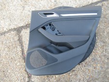 2015 AUDI A3 TFSI S LINE MK3 (8V) 5DRS HATCH REAR RIGHT SIDE DOOR CARD