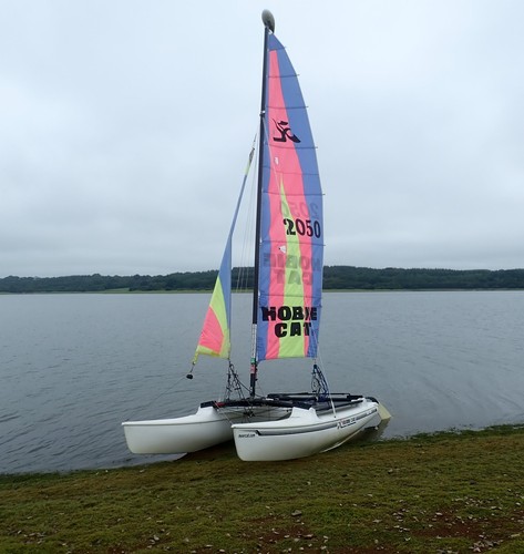 Hobie catamaran with launch - catamaran,