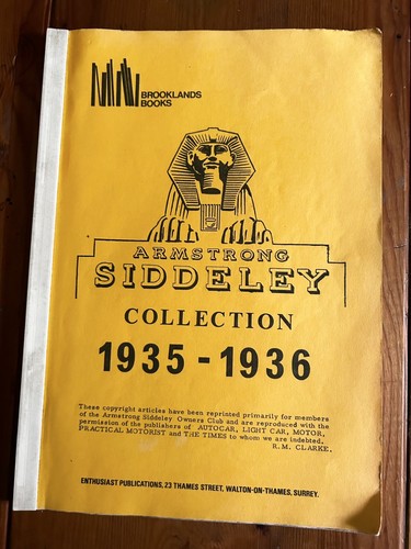 Rare armstrong siddeley - rare,