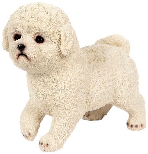 Bichon frise ornament resin - bichon,