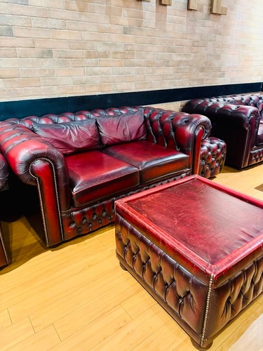 Chesterfield oxblood real - oxblood,