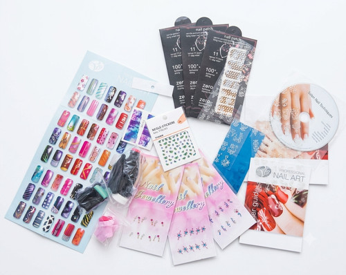 Nail art collection kit - art,