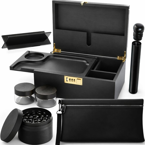 Wooden stash box kit - stash,