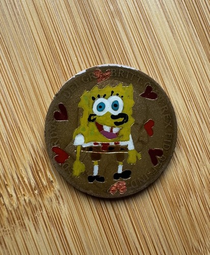 Enamelled hand painted - enamelled,