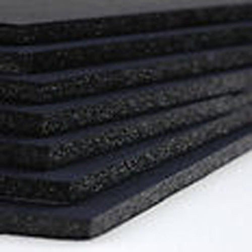 Foamboard black 5mm - black, a2