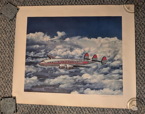 Twa airlines lockheed - airlines,