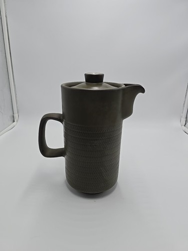 Denby chevron coffee pot - denby,