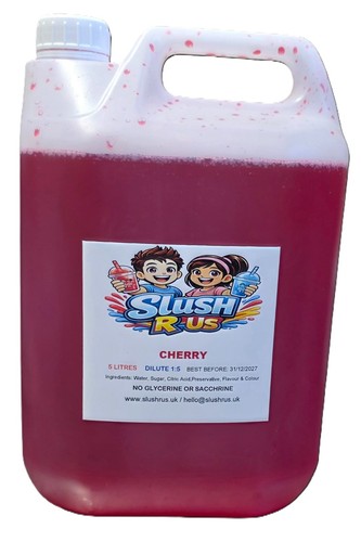 Litre cherry slush - 5,