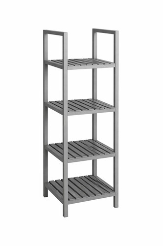 Tier wooden bathroom storage - wooden,