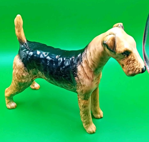Beswick airedale terrier dog - airedale,