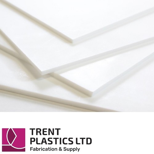 White ptfe sheet - white, to
