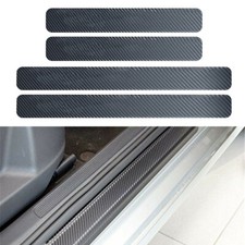  5pcs 3D Car Door Scuff Plate