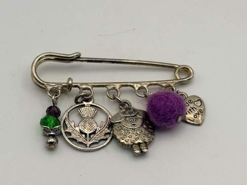 Scottish silver tone - tone, metal