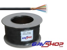 High Quality 10 Core Screened Multicore Cable Sold by the Meter or 100m Drum