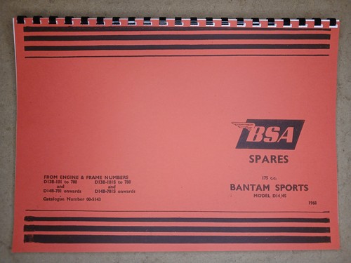 Bsa bantam sports - sports, d14/4s