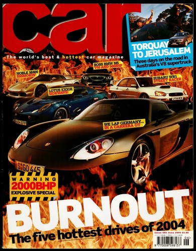 June 2004 car magazine - june,