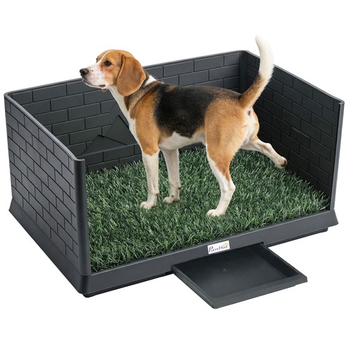 Pawhut dog toilet tray - pawhut, indoor
