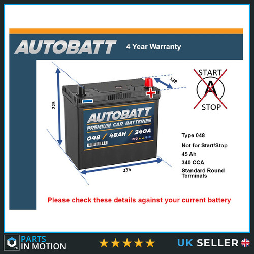 Battery fits mazda mx5 1 - battery, 1.6