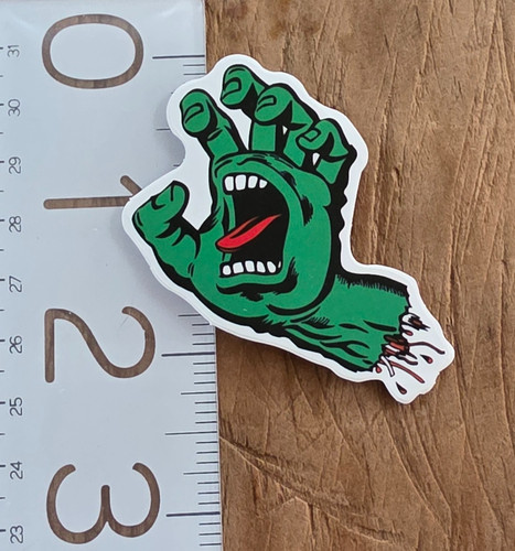 Santa cruz decal - santa,
