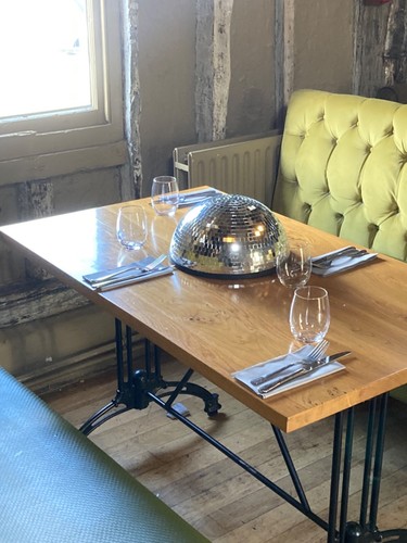 30cm half mirror - half, disco