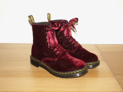 Martens 1460 pascal velvet - dr,