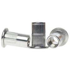 M3 M4 M5 M6 M8 M10 M12 STAINLESS STEEL RIVNUTS BLIND NUTSERTS KNURLED RIVET NUTS