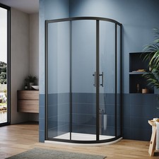Black Quadrant Shower