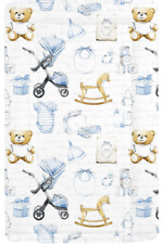 Boys Baby Changing Mat Travel, Table or Wedge Mat - Waterproof - Vintage Design