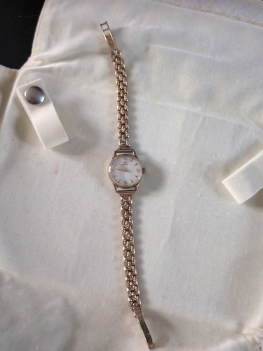 Ladies 9ct gold omega - ladies, vintage