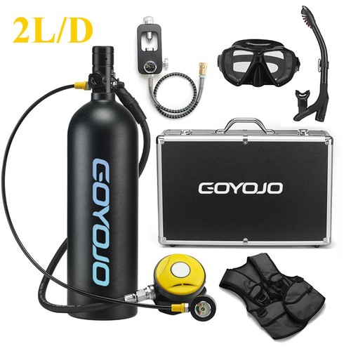 Portable scuba diving - diving, tank