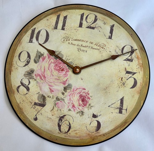 French themed floral wall - french,