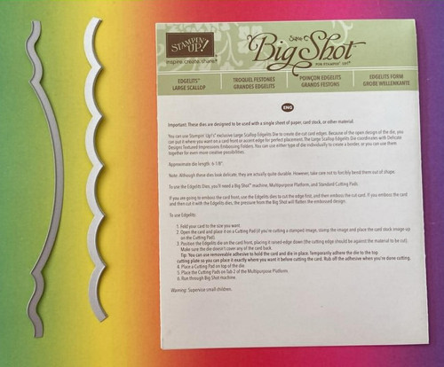Stampin big shot - stampin', edgelits