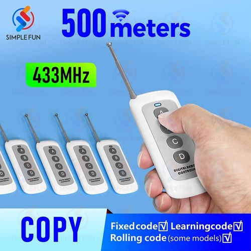 Garage door remote 500m - garage,