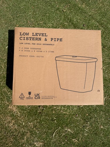 Low level cistern - level, and