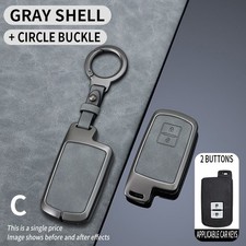 Leather Key Fob Cover Case