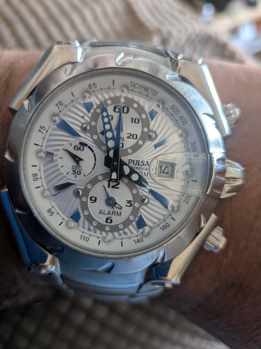 Pulsar alarm chronograph - pulsar,
