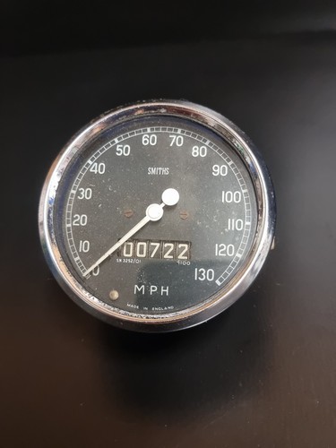 Vintage smiths 130 mph speedo - smiths,