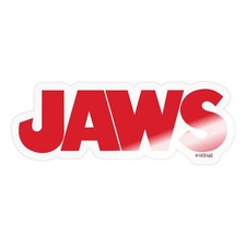 Jaws Movie Classic Logo Sticker, 4"  Vinyl Decal- 3 pack