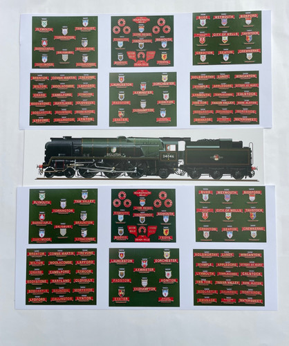 West country class loco name - class,