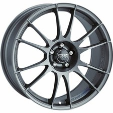 OZ RACING ULTRALEGGERA MATT GRAPHITE SILVER ALLOY WHEEL 18X8 ET48 5X100