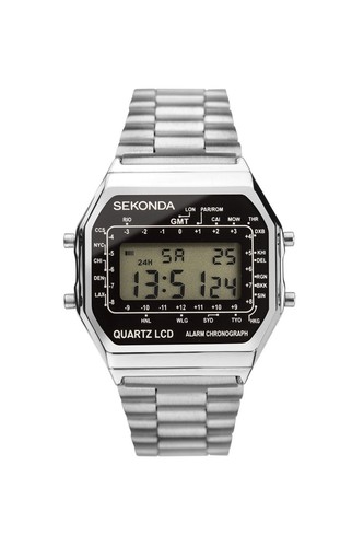 Sekonda men silver - sekonda, men's