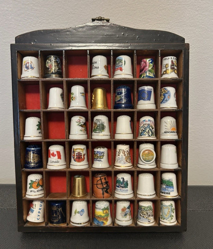 2wooden wall mounted thimble - 2wooden,