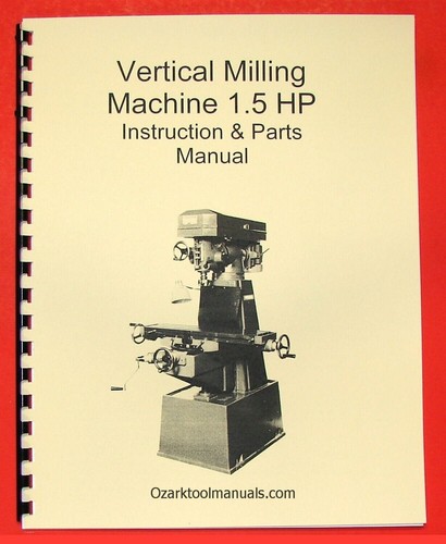 5hp vertical milling machine - 1.5hp,