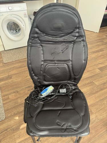Portable back and seat - and,