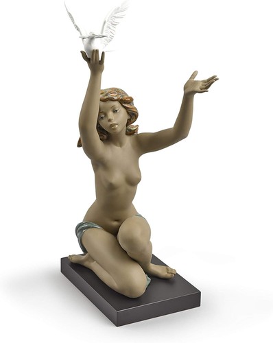 Lladro figure woman peace - woman,