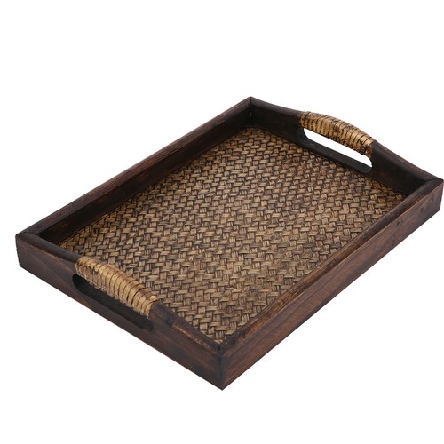 Vintage wood serving tray for - wood,