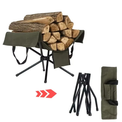 Firewood carrier canvas heavy - firewood,