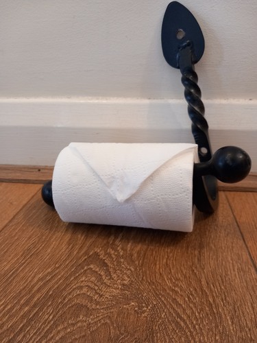 Vintage iron toilet roll - iron,