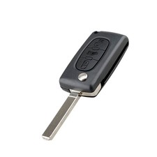 3 Button Flip Key Fob Case For