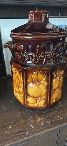 Vintage rumtopf scheurich west - vintage,